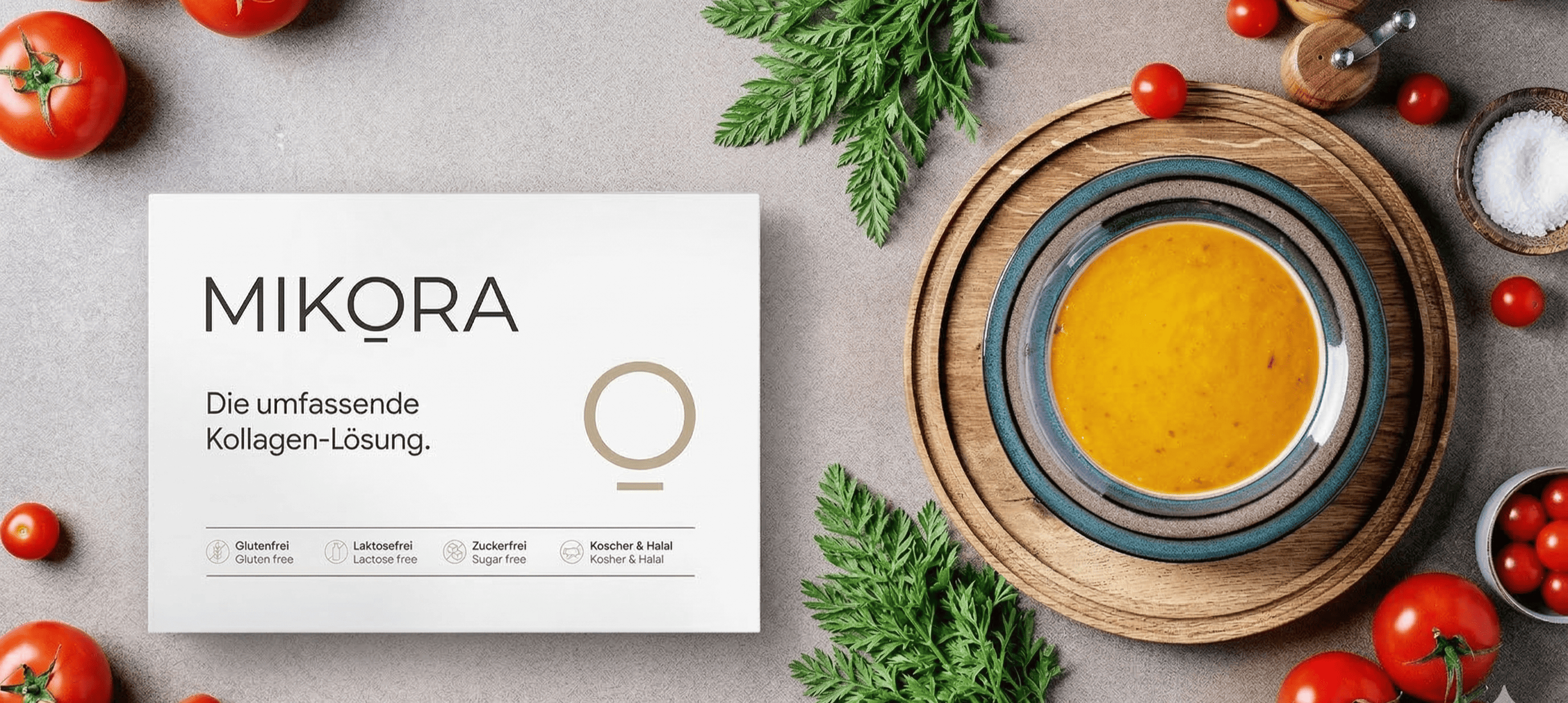 MIKORA Kollagen-Suppe: Wärmender Protein-Boost für Körper und Gelenke